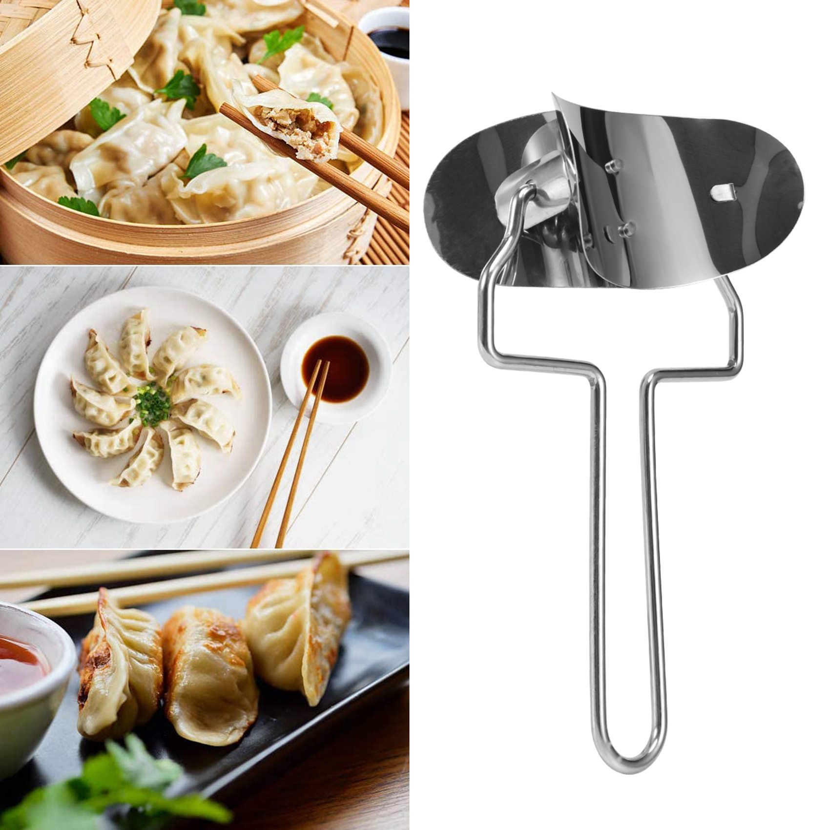 FAST-Dumplings Maker 8 Pcs, Pr - Gyoza Dumpling Maker ulasan dan harga