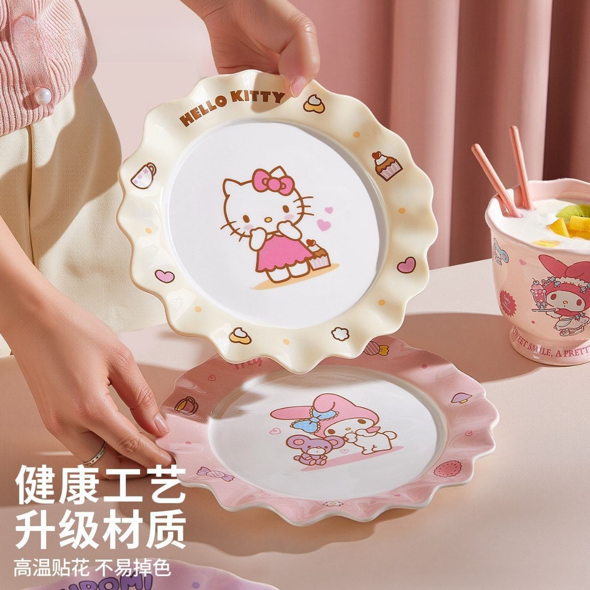 Kawaii Hello Cute Kittyt Kurom - Home Cooking Recipes ulasan dan harga